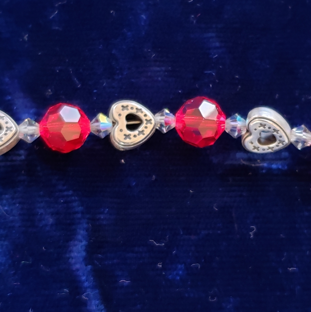 Ruby Silver Bracelet - image 3